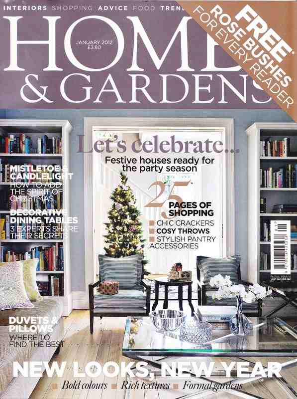 homes gardens cover